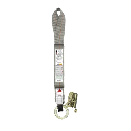 Super Anchor Safety ANSI Z359.13 Ultra-Lite Energy Absorber A-End Dee-Loop B-End Fall Arrester Zinc 4015-Z. 6191-Z